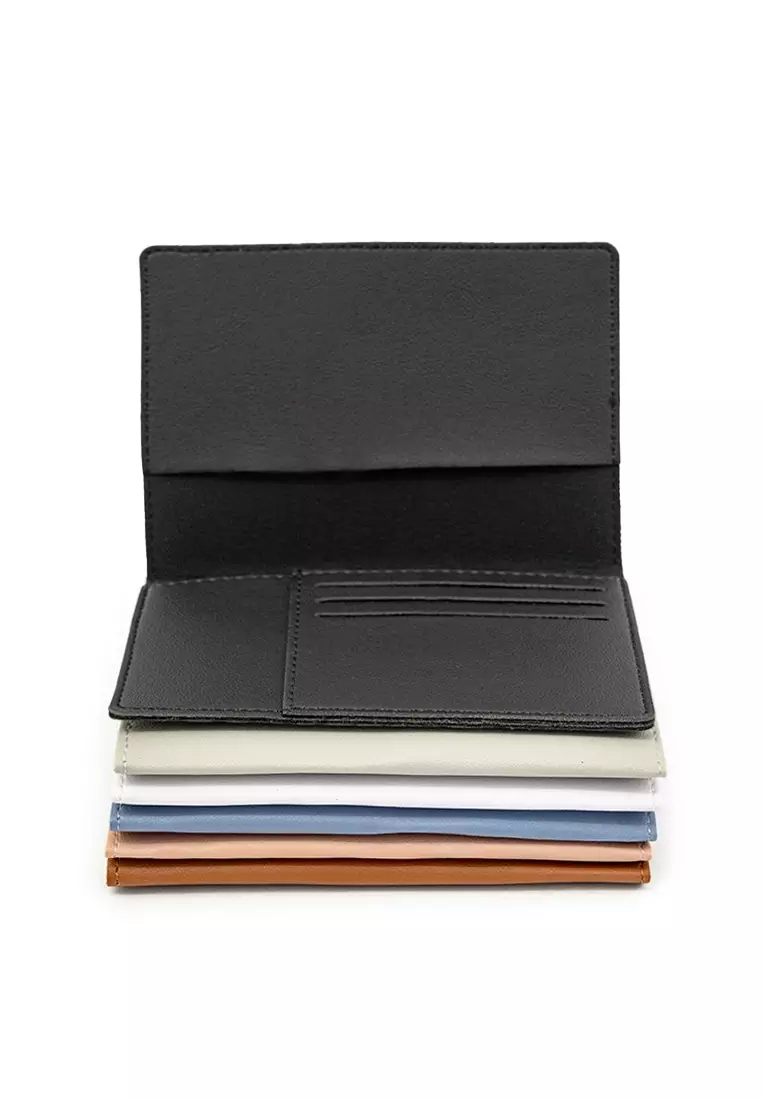 Passport Wallet Multifunctional Passport Bag Portable White