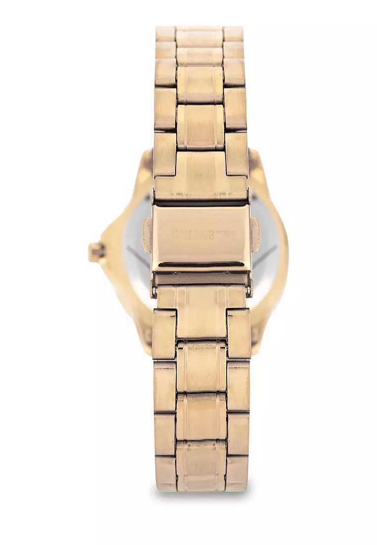 Analog Watch 20122485-Gold-Black Dial