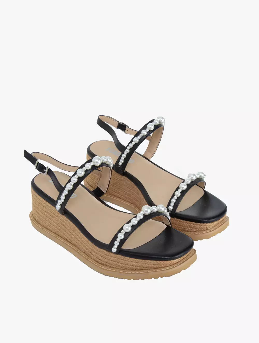 Staccato TW2521005 Wedges Sandals - Black