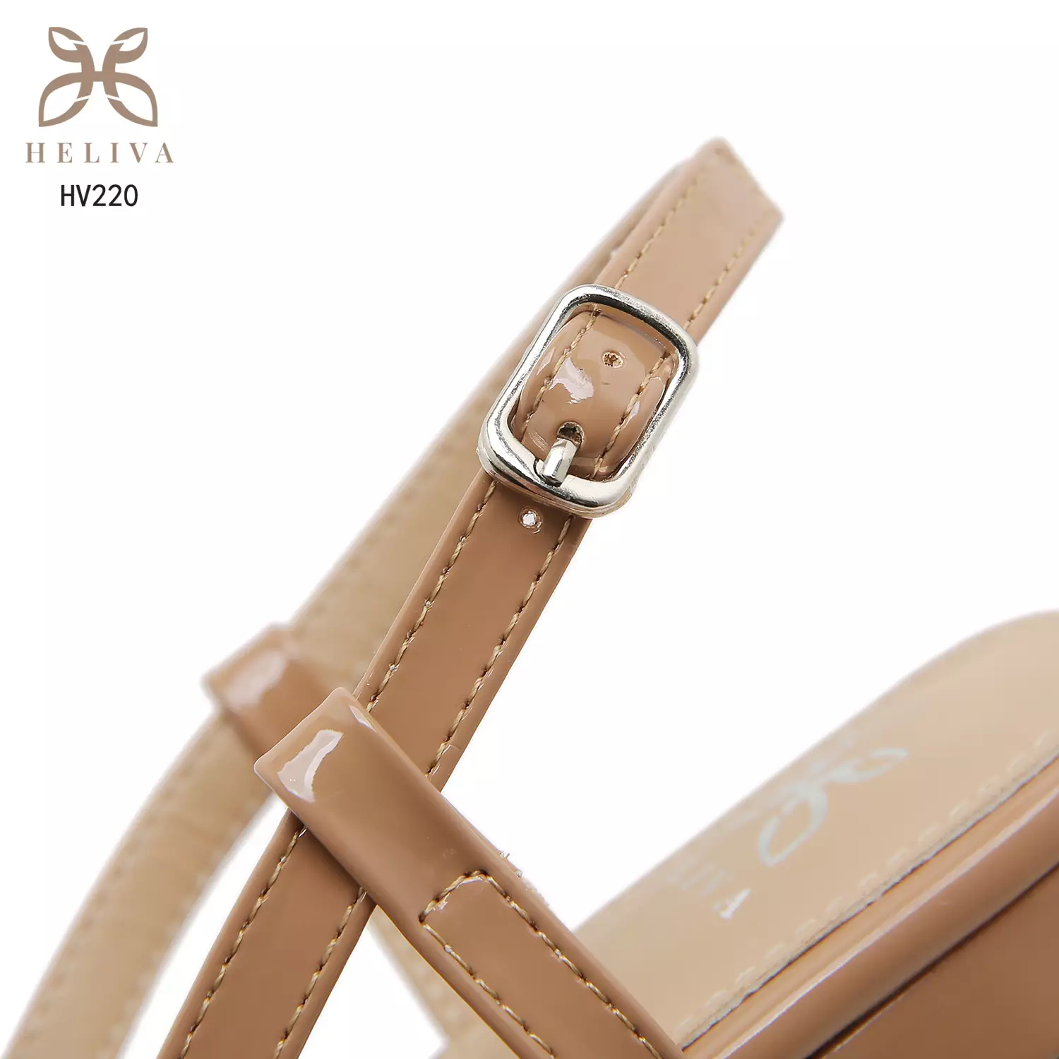 HELIVA LYSANDRA Slingback Flats 2cm Premium Pointed Toe Glossy Series HV220