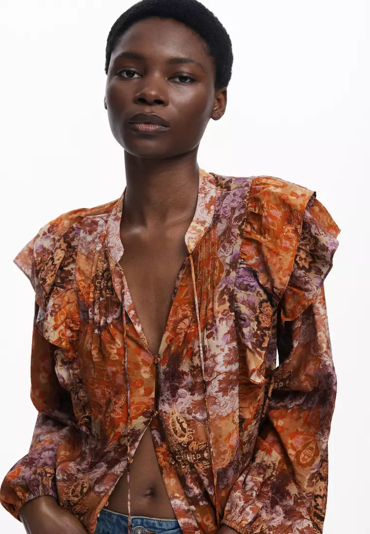 Romantic paisley blouse