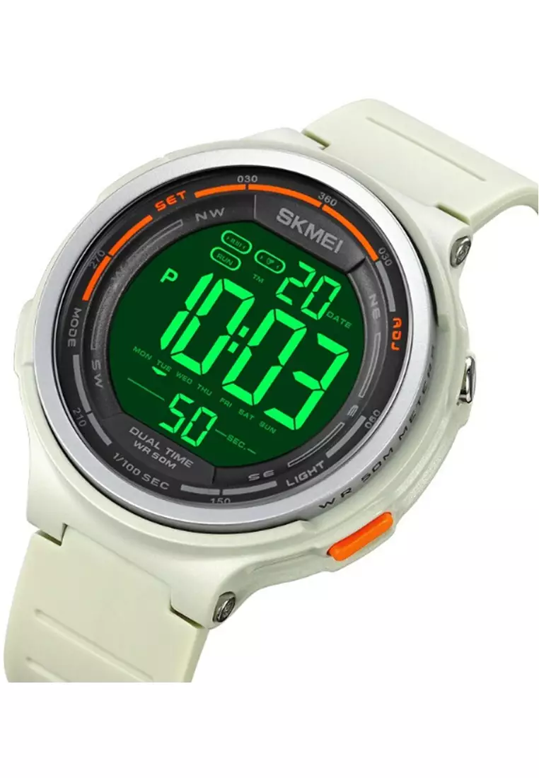 Jam Tangan Digital Pria Waterproof Many Function Strap Tali Material Silicone GN47 ORIGINAL