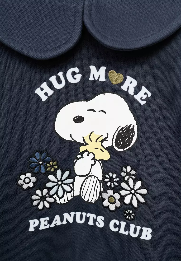Snoopy-Print Sweatshirt