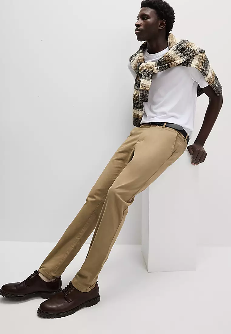 Slim Fit Stretch Chinos
