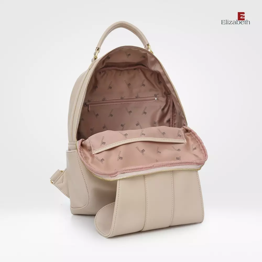 Tas Ransel Wanita Elizabeth Backpack 0055-5587 Beige