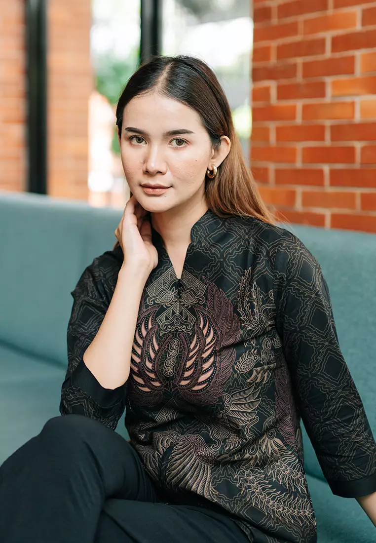 Hadinata Batik Wanita Blouse Ishika Ikhsan