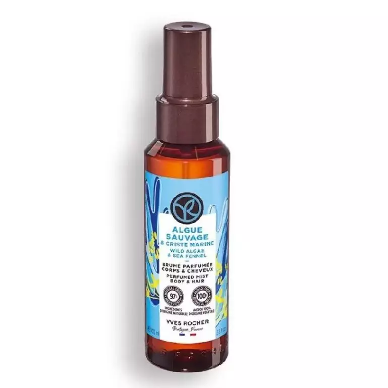 Yves Rocher Wild Algae & Sea Fennel Perfumed Mist Hair & Body 100 ml