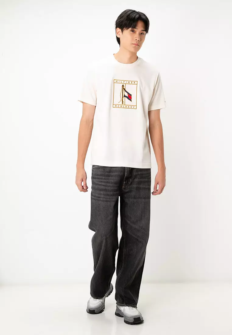 Interlock Pique Icon T-Shirt - Tommy Mainline