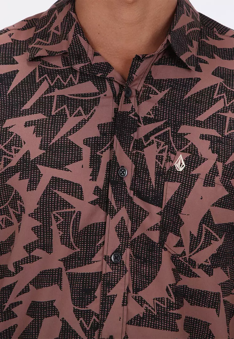 MSH SHARKBITES SHORT SLEEVE SHIRT NUTMEG