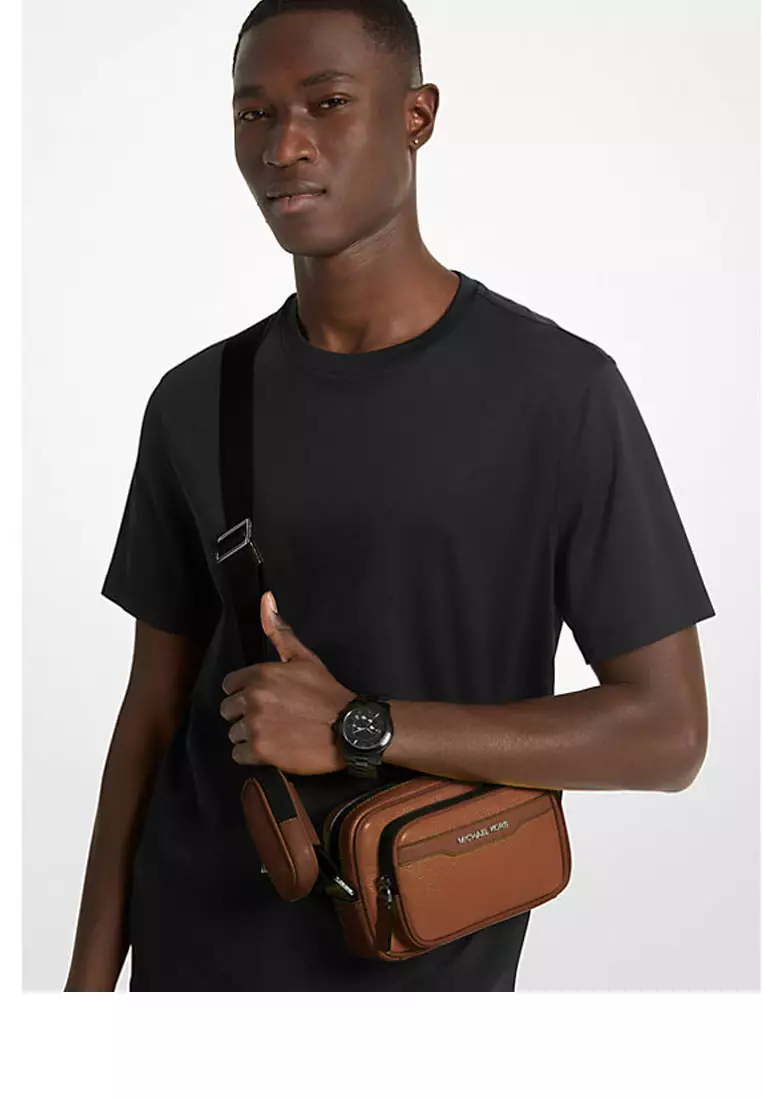 Cooper Pebbled Leather Camera Bag