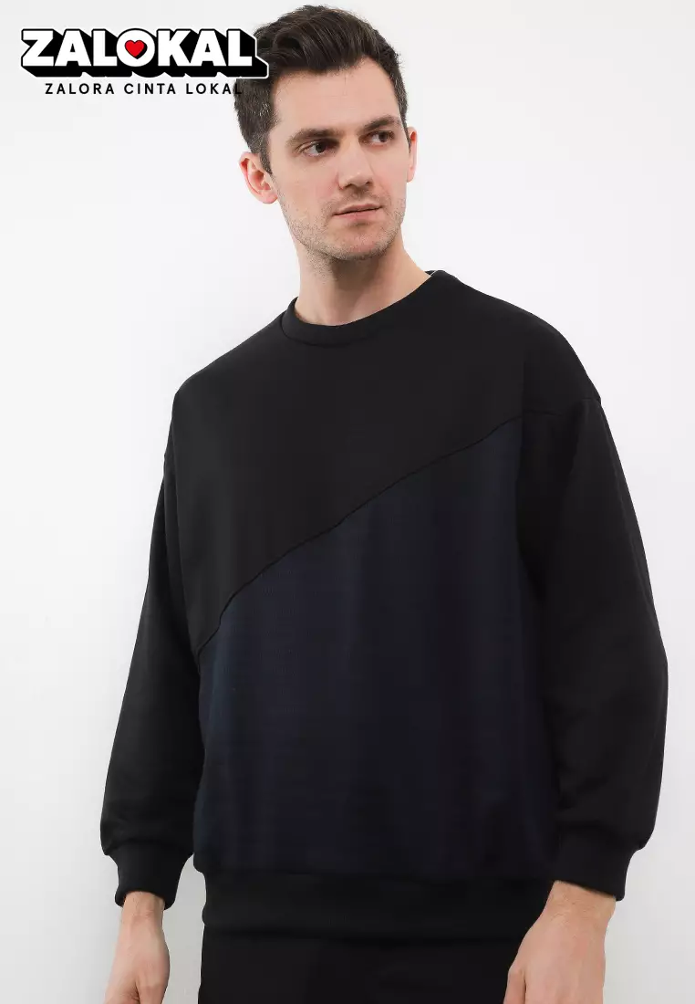 Sweater Lengan Panjang Long Sleeve Print