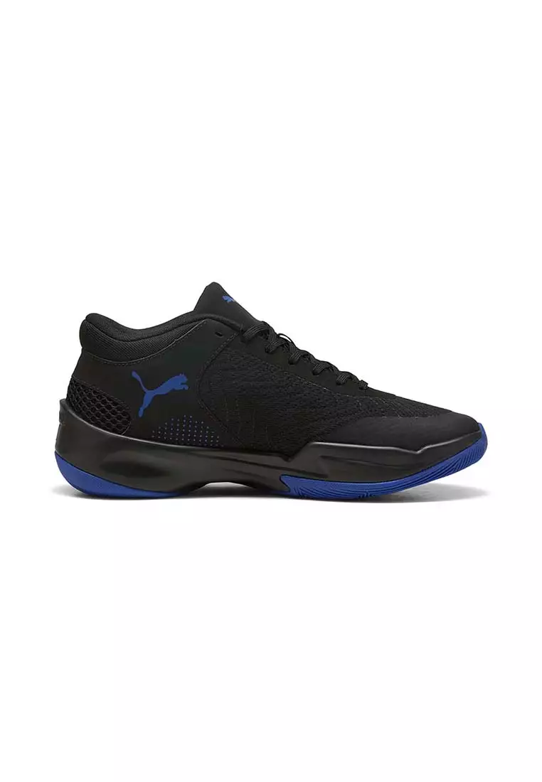 Puma Court Sneakers Puma Black Court Rider Team Basketball Shoes