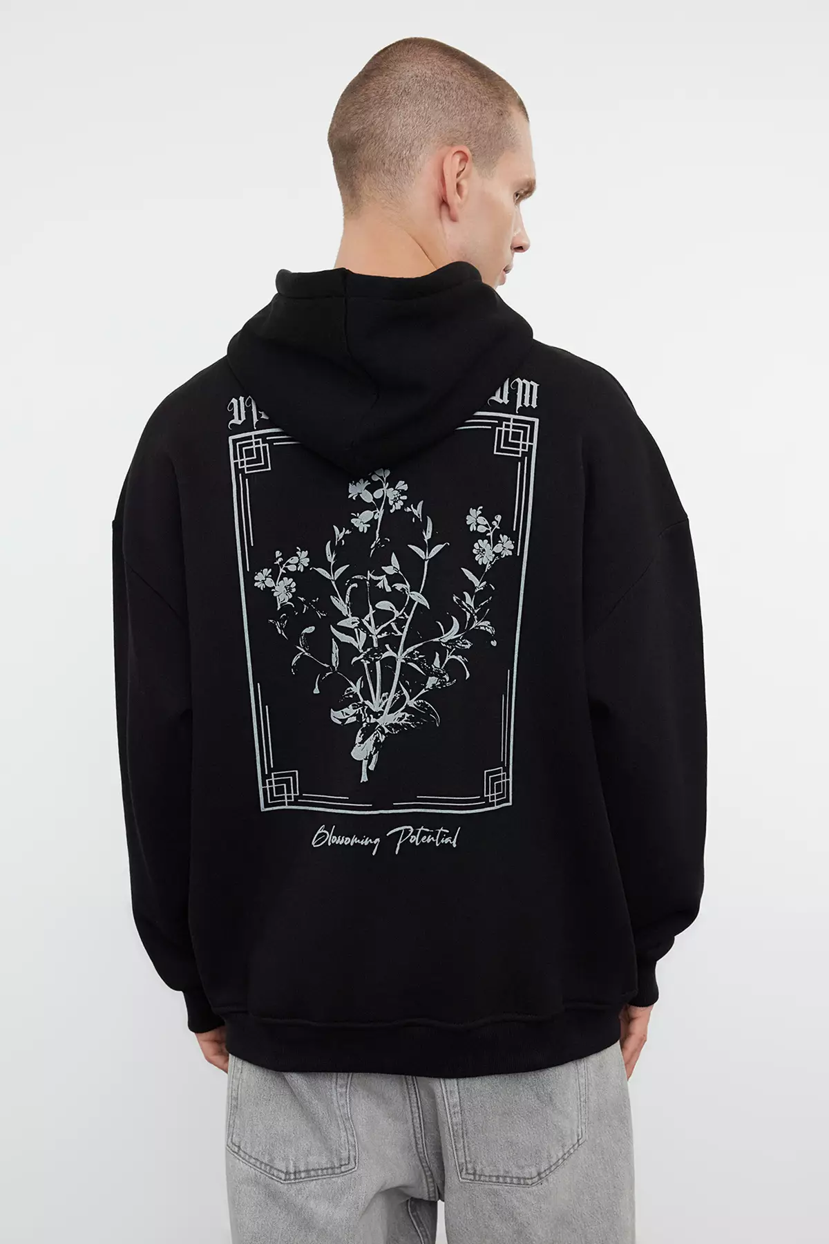 Long Sleeves Graphic Hoodie
