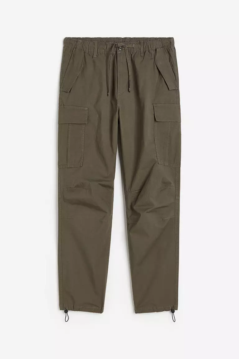 Regular Fit Ripstop cargo trousers