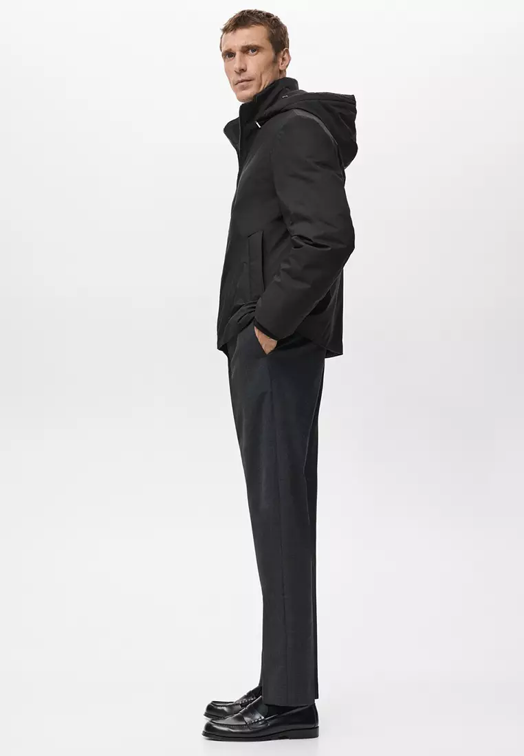 Quilted Water Repellent Jacket