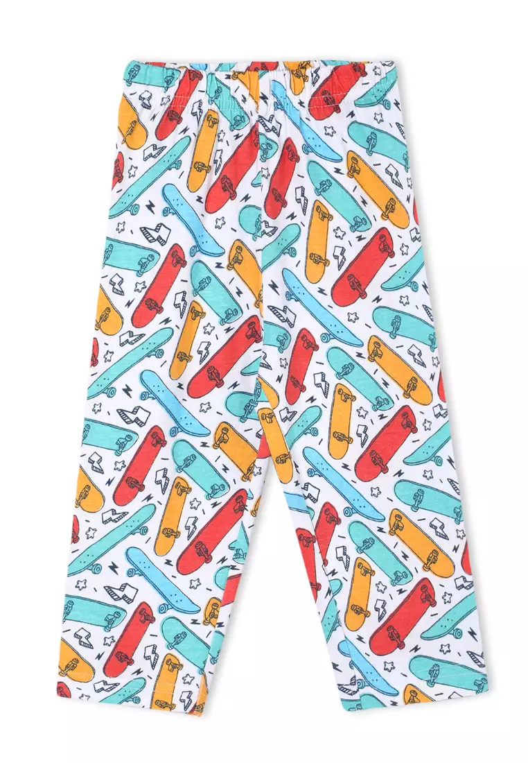 Baby and Kids Pajama Nightsuit Set- Ready To Skate