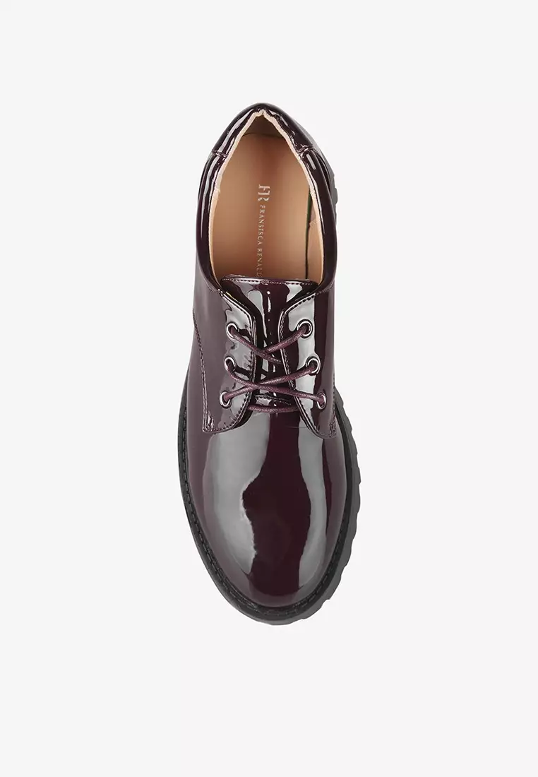 Sepatu Loafers Wanita L.Nadine 02 Maroon