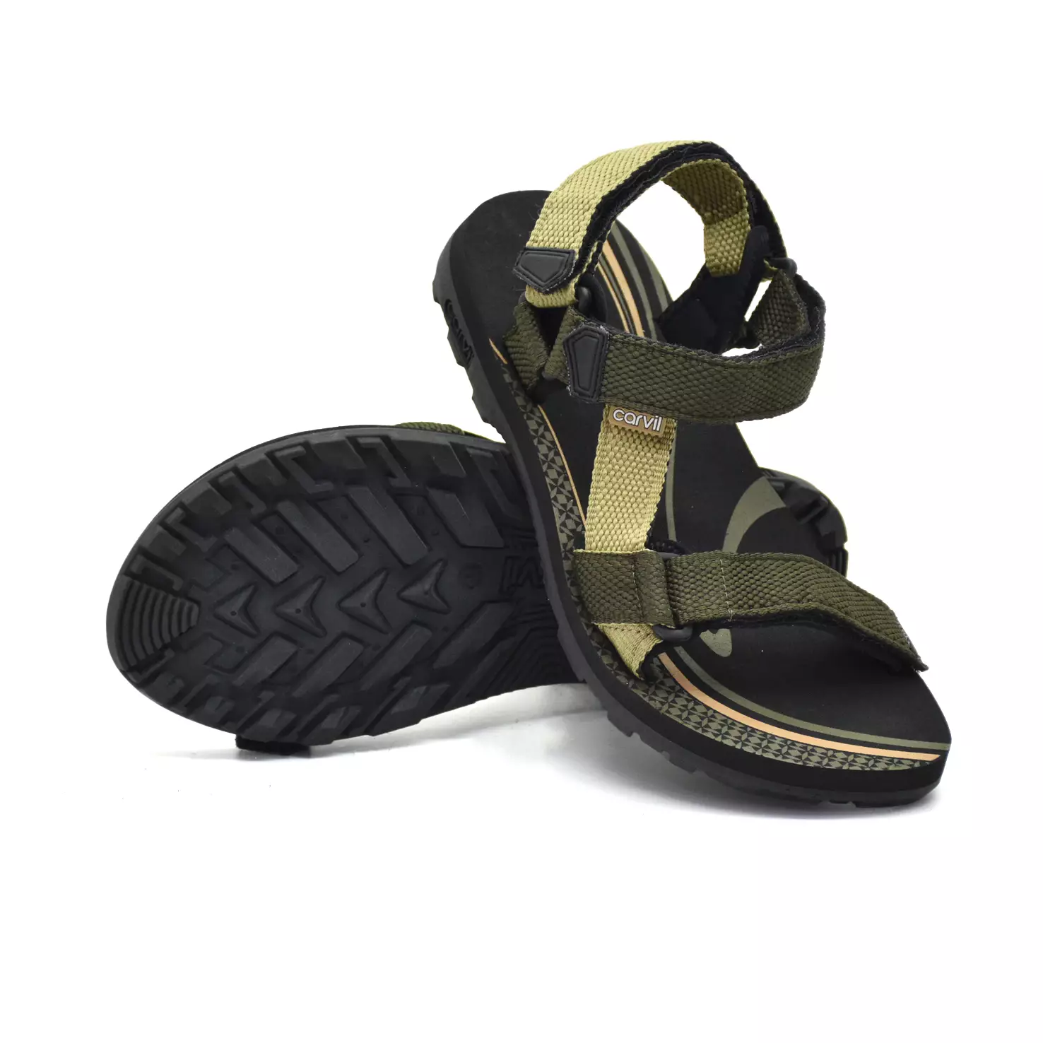Carvil Sandal Gunung Pria Damavand-GM Olive/ Beige