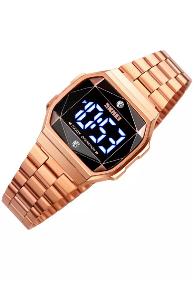 Jam Tangan Digital Wanita Waterproof Many Function Strap Tali Material Stainless Steel BL79 ORIGINAL