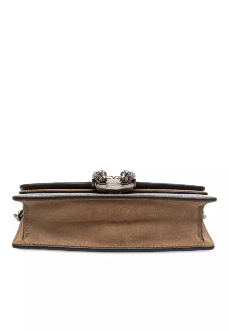 Pre-Loved Gucci Mini Gg Supreme Dionysus Crossbody