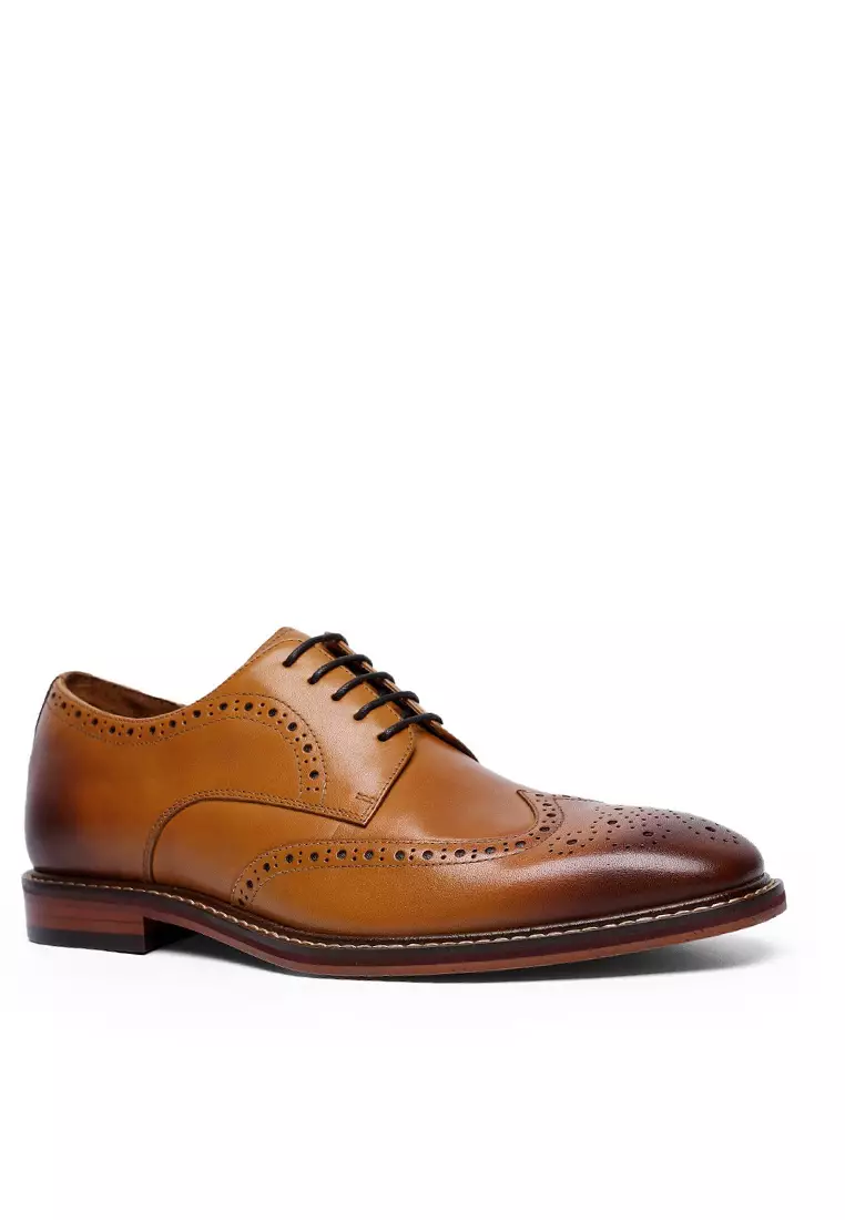 Discount on Twenty Eight Shoes  shoes - SKU: Wing Tip Vintage Leathers Derby Shoes DS6737