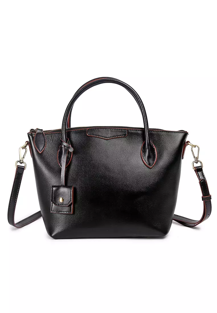 Genuine leather sale satchel handbags