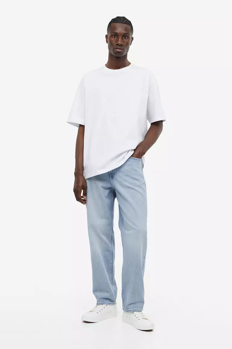 H&m loose jeans clearance