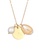 Elli Jewelry white Necklace Plate Pendant Textured Freshwater Pearl And Kauri Shell Gold Plated 633A0ACD571A5DGS_3
