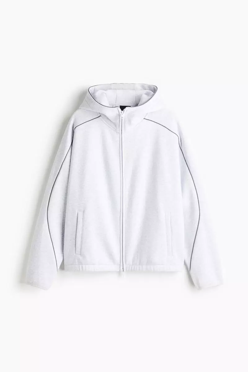 Loose Fit Zip-through hoodie