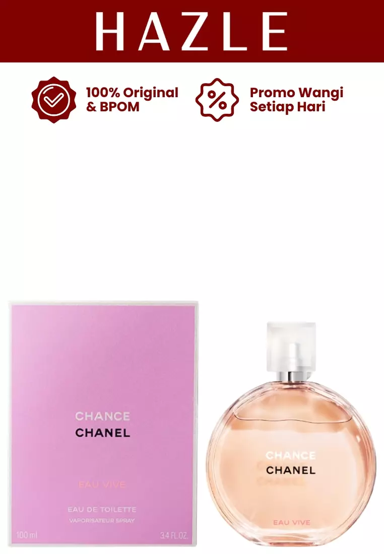 Jual Chanel Chance Eau Vive Woman EDT 100 ml Original 2025
