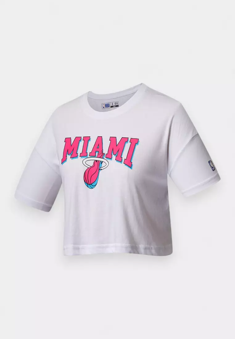 MIami Heat Crop Top Boxy Fit