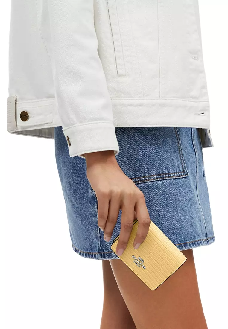 Mini Wallet On A Chain - Yellow