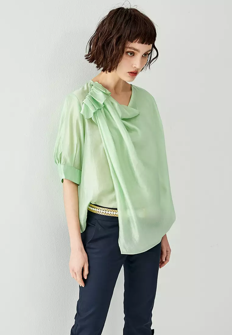 Front Wrap Panel Green Top