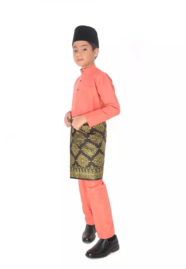 Baju Melayu Moden Cekak Musang for Kids