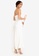 ZALORA OCCASION white Bridesmaid One Shoulder Maxi Dress 7234EAA6E0FCFEGS_6