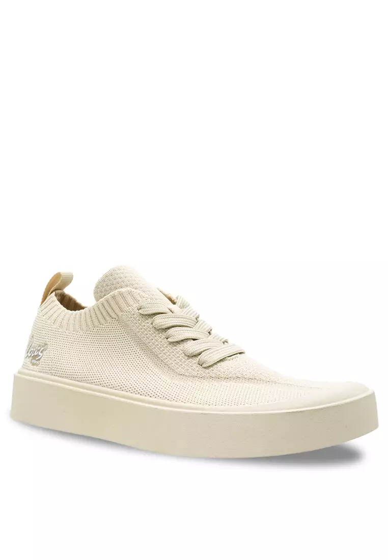 Women Lace up Knitted Lifestyle Sneakers - 240181009