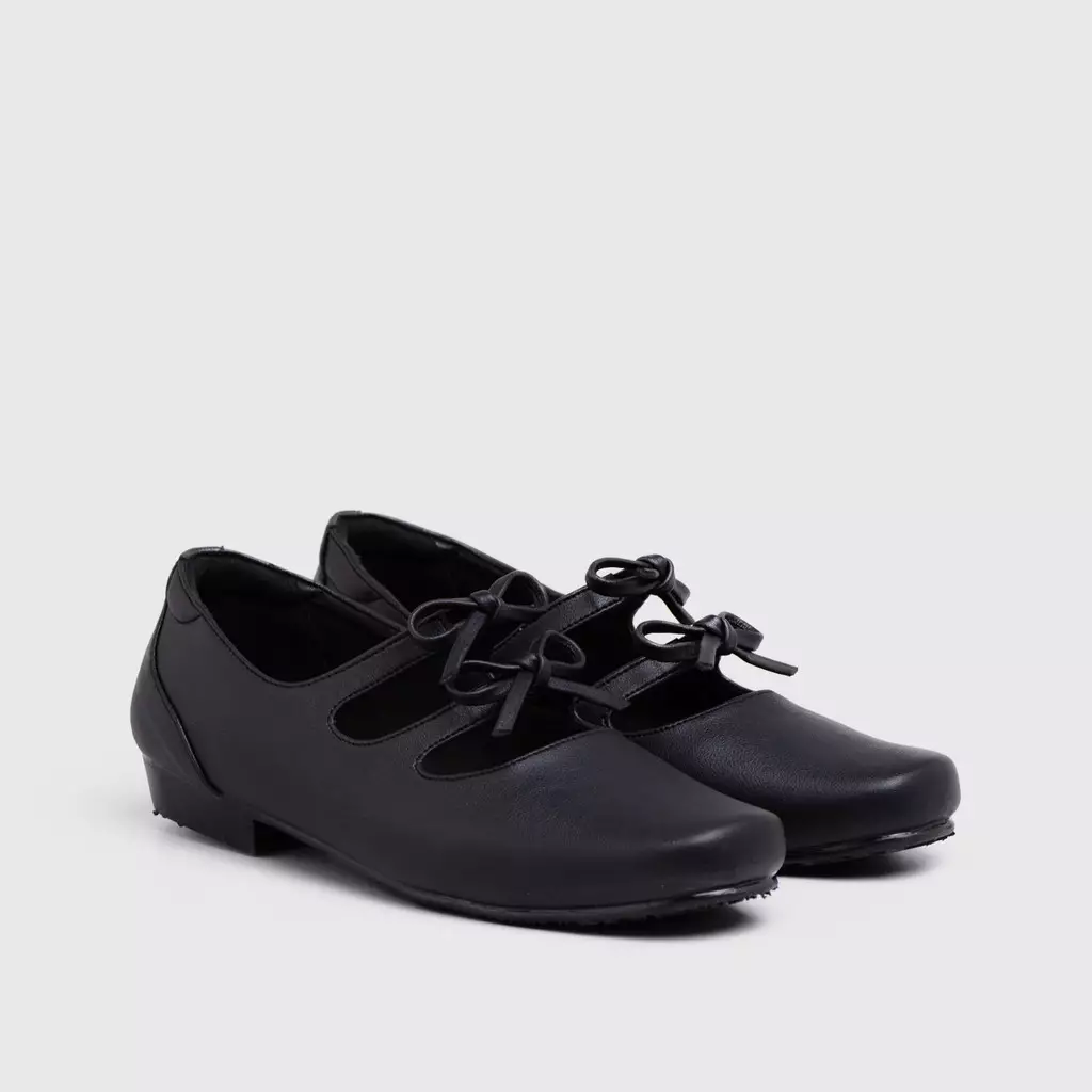Madison Flat Shoes Black