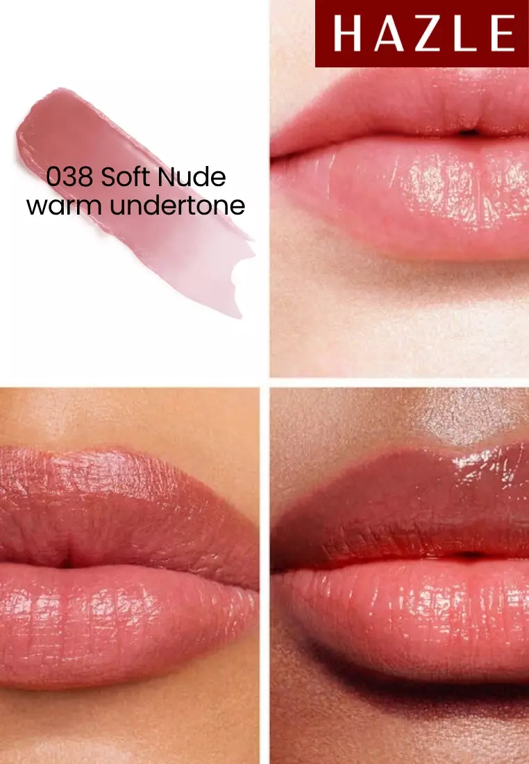 Addict Lip Glow 038 Nude Rose Wam Undertone 3.2gr