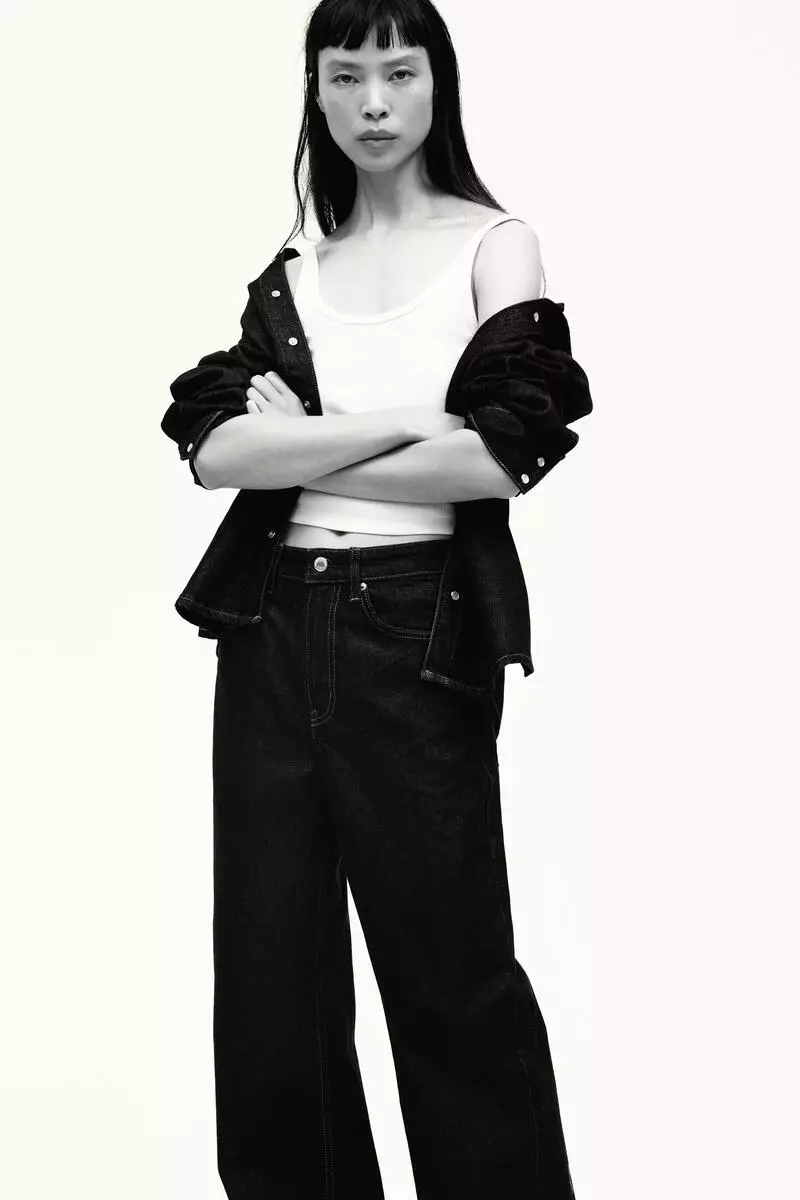 Wide High Waist Jeans