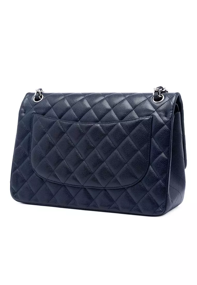 Pre-Loved Chanel Jumbo Classic Caviar Double Flap