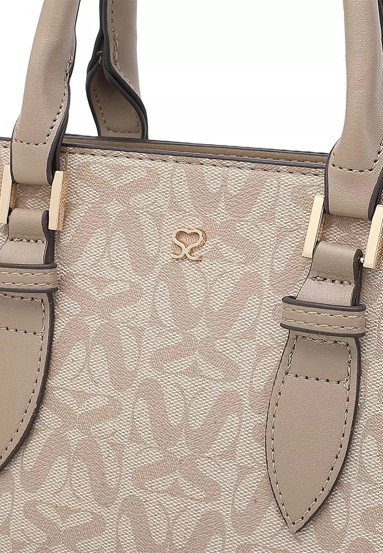 Women's Top Handle Bag / Sling Bag / Crossbody Bag / Shoulder Bag - Beige