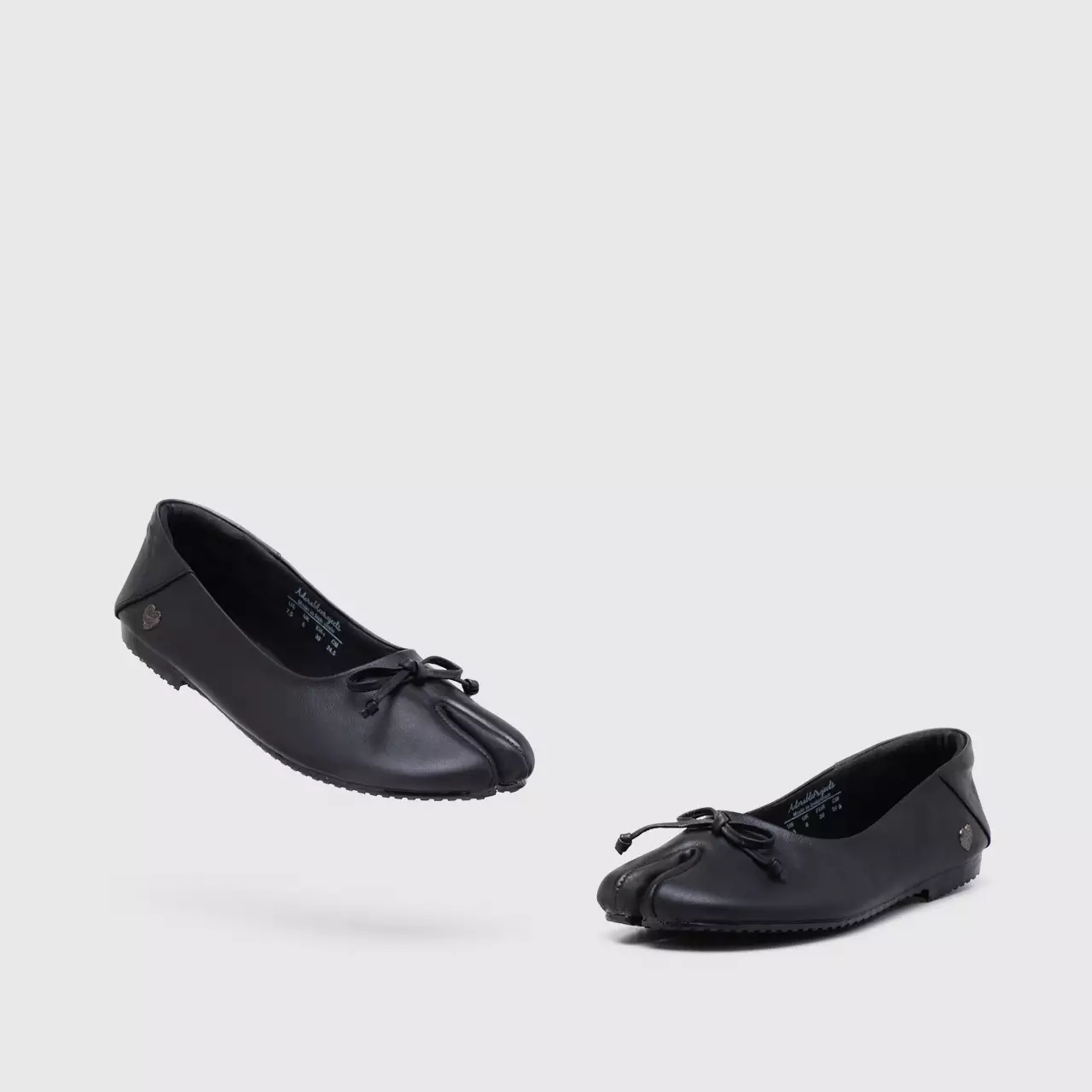 Evodia Flat Shoes Genuine Leather Black