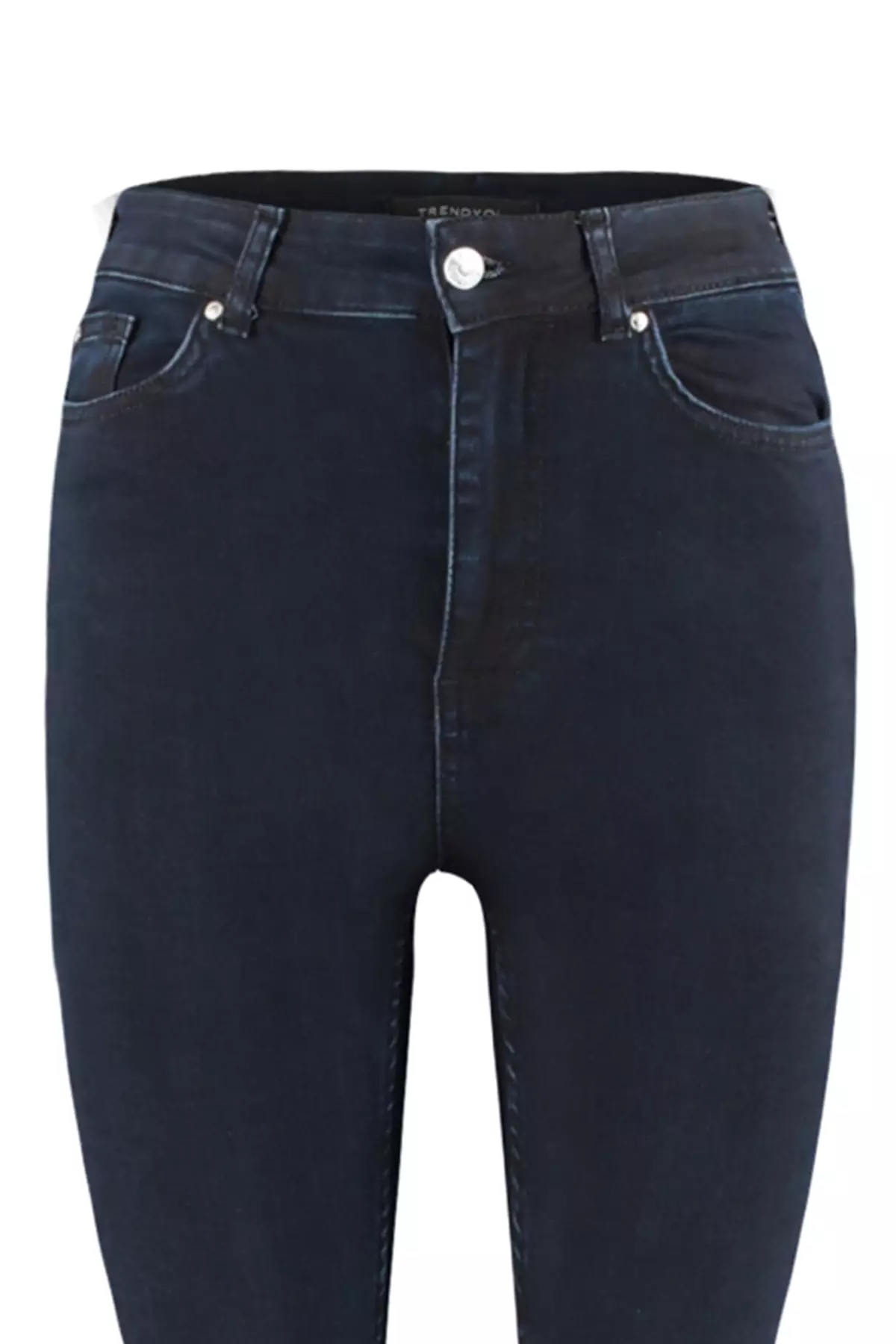 Slimming Effect Super High Waist Skinny Jeans