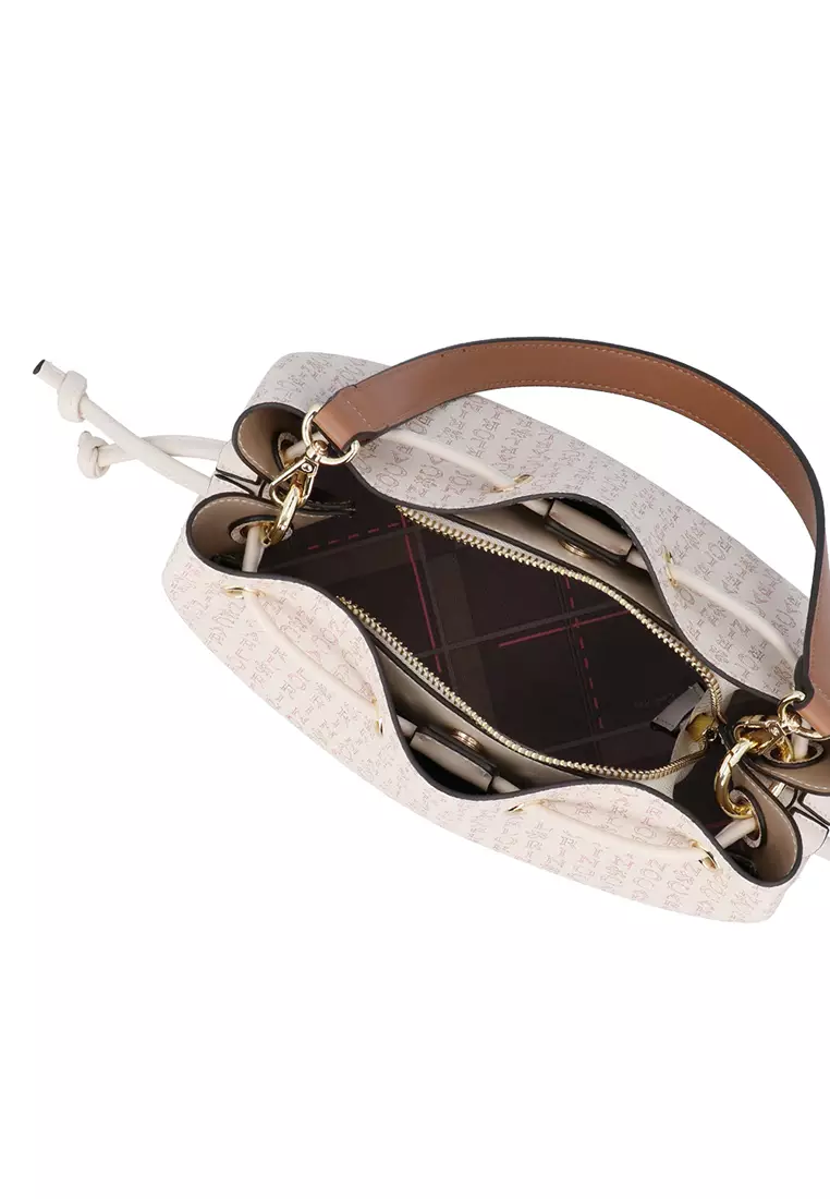 Carlo EV Bucket Bag - Beige