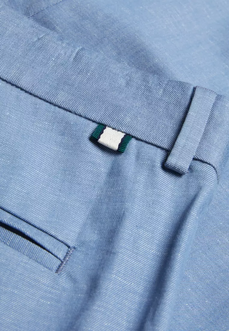 Buy TED BAKER Ted Baker RIBBANS Denim Look Chino 2025 Online | ZALORA