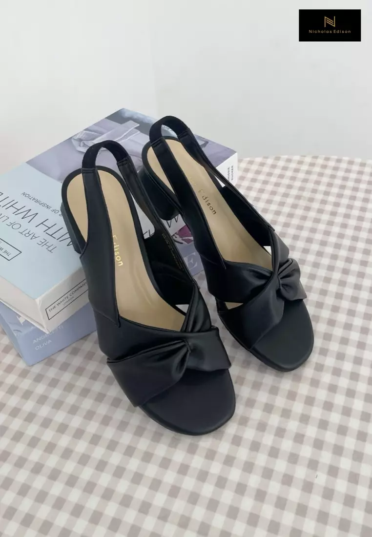 Nicholas Edison Heel Hasna Black