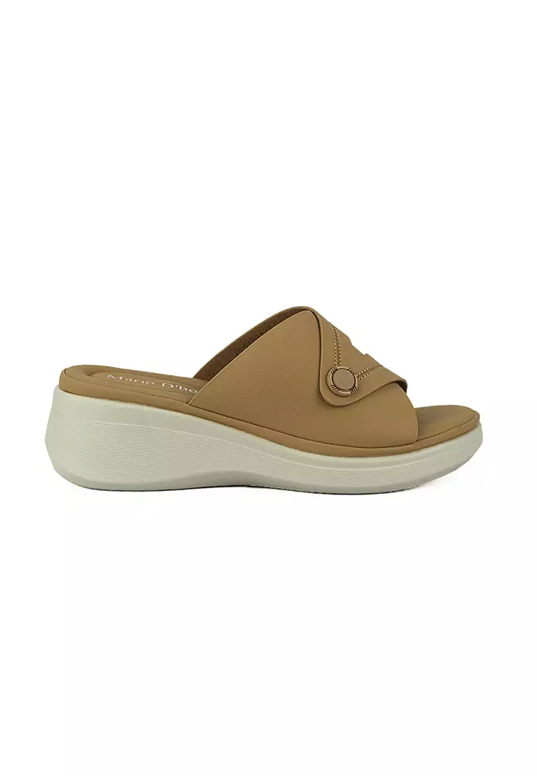 Discount on Mario D' boro Runway  shoes - SKU: Women's Wedge Sandals LW 24734 Beige C46 C51