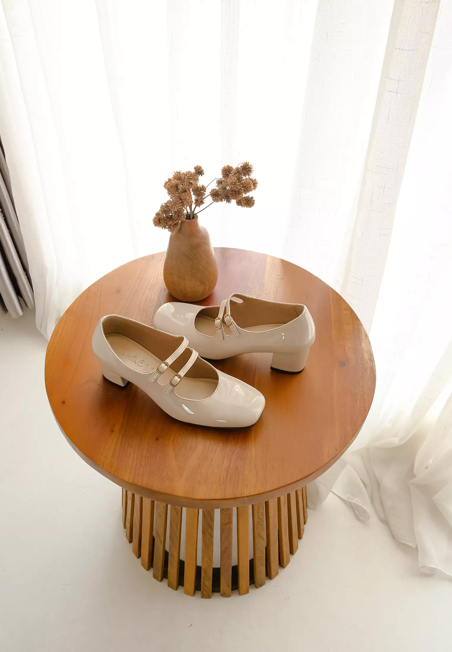 Brianna Women Mary Jane Pump Shoes Square Toe