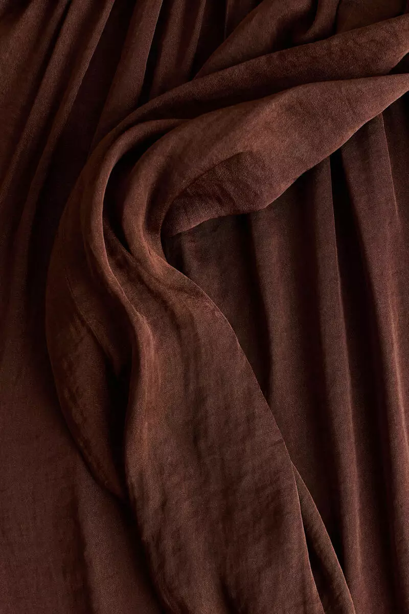 Draped-panel balloon trousers
