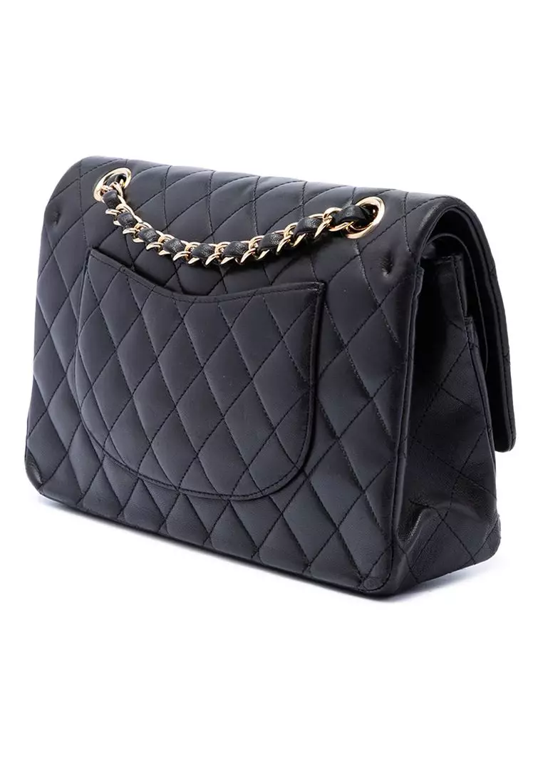 Pre-Loved Chanel Medium Classic Lambskin Double Flap